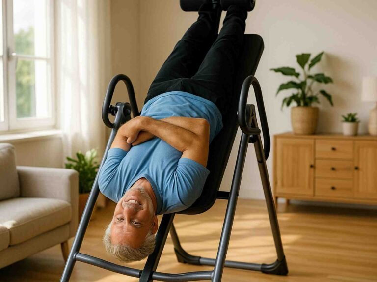 Turning My Health Upside Down: How an Inversion Table Relieves My Bone-on-Bone Pain (And More)