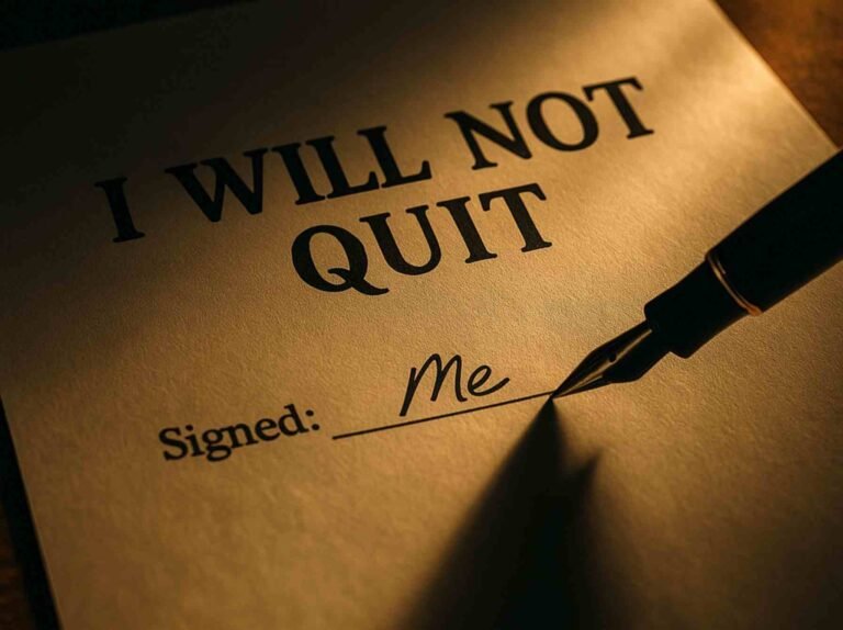 Unbreakable: Why I Don’t Quit — And Never Will